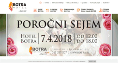 Desktop Screenshot of botra.si